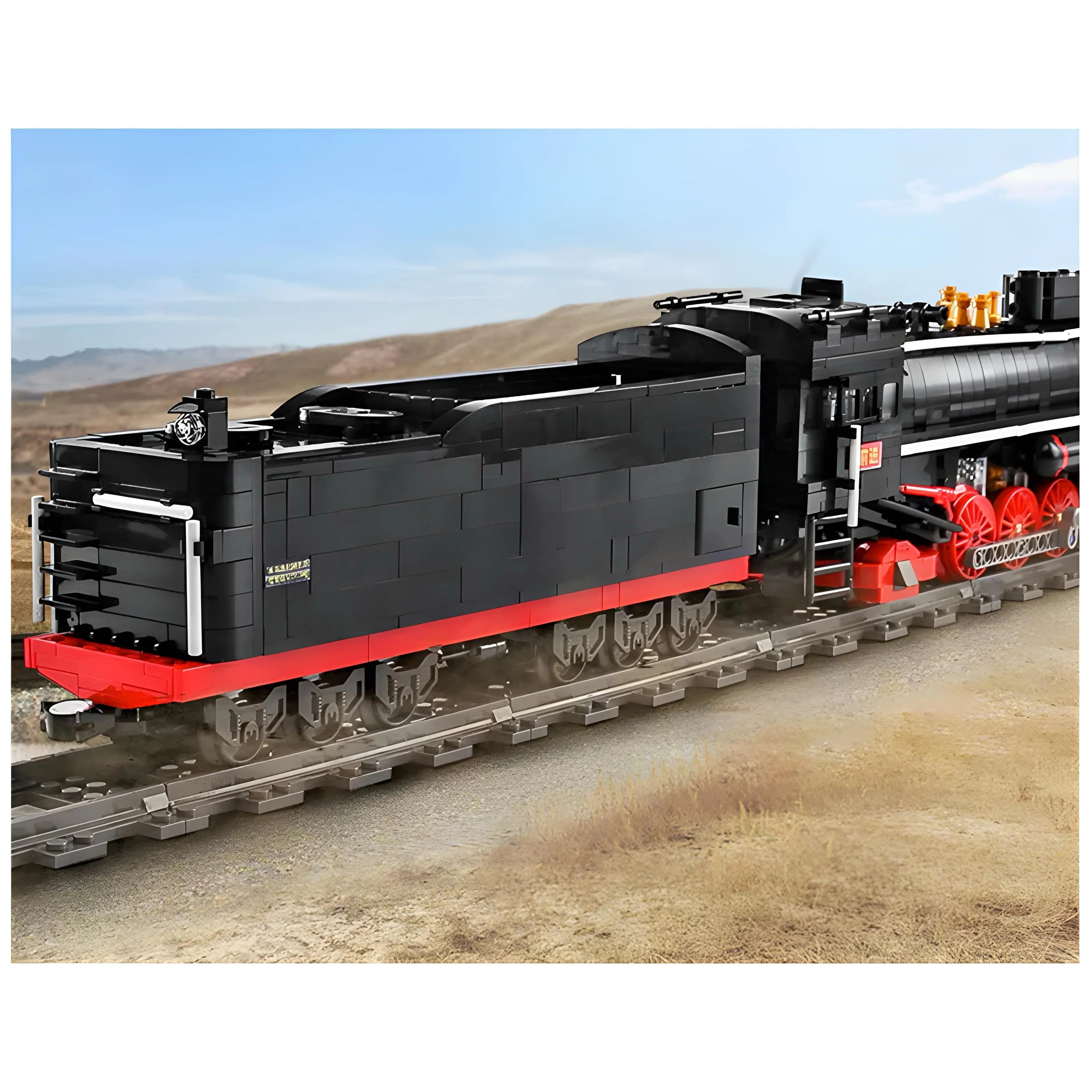 TRAIN À VAPEUR TÉLÉCOMMANDÉ | 1552PCS