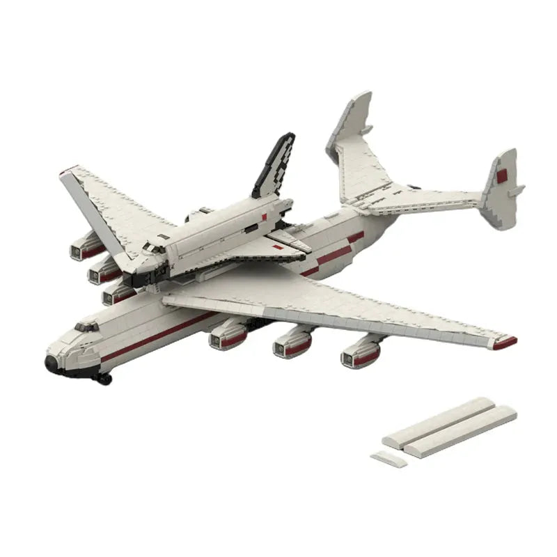 1:110 BURAN WITH ANTONOV AN-225 CARRIERPLANE | 4176PCS