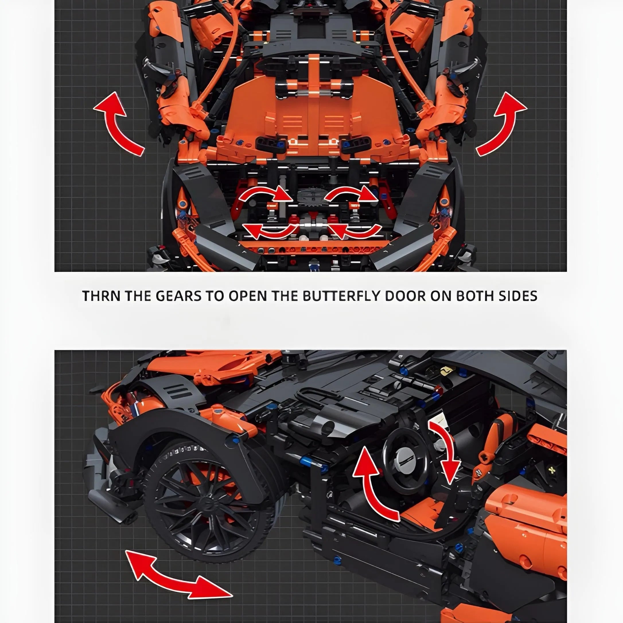 MCLAREN P1  | 3318PCS