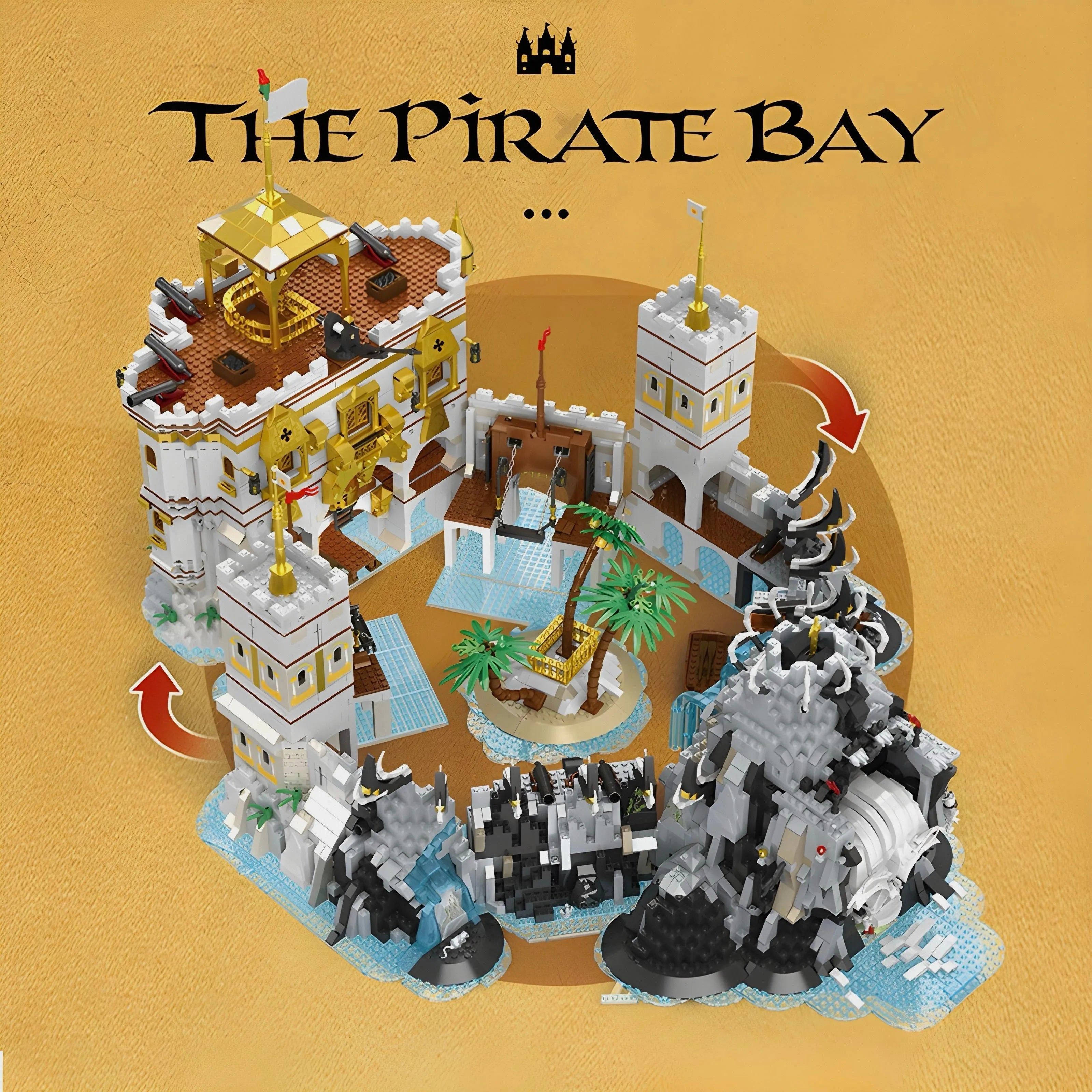 DIE PIRATENBUCHT | 2964 PCS