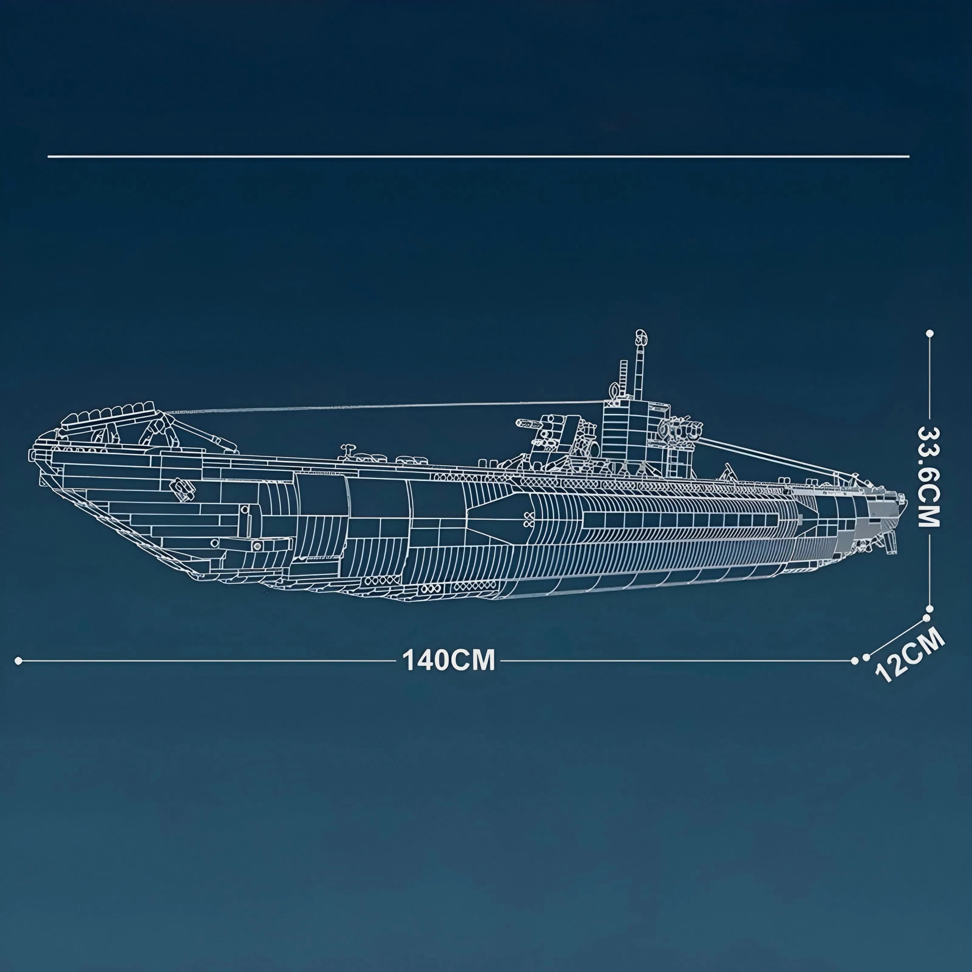 DEUTSCHES U-BOOT | 3988 STK