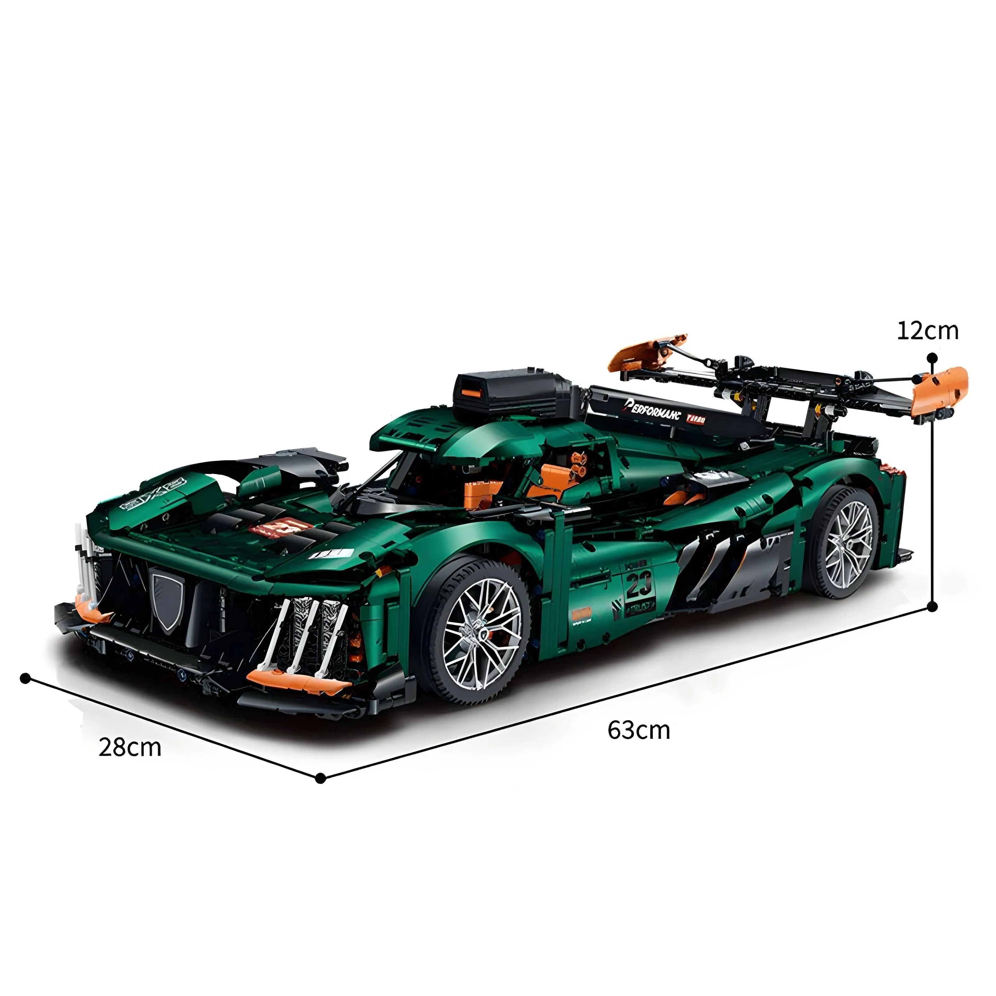 LA VOITURE DE COURSE ULTIME DE 24 HEURES | 3745 PIÈCES