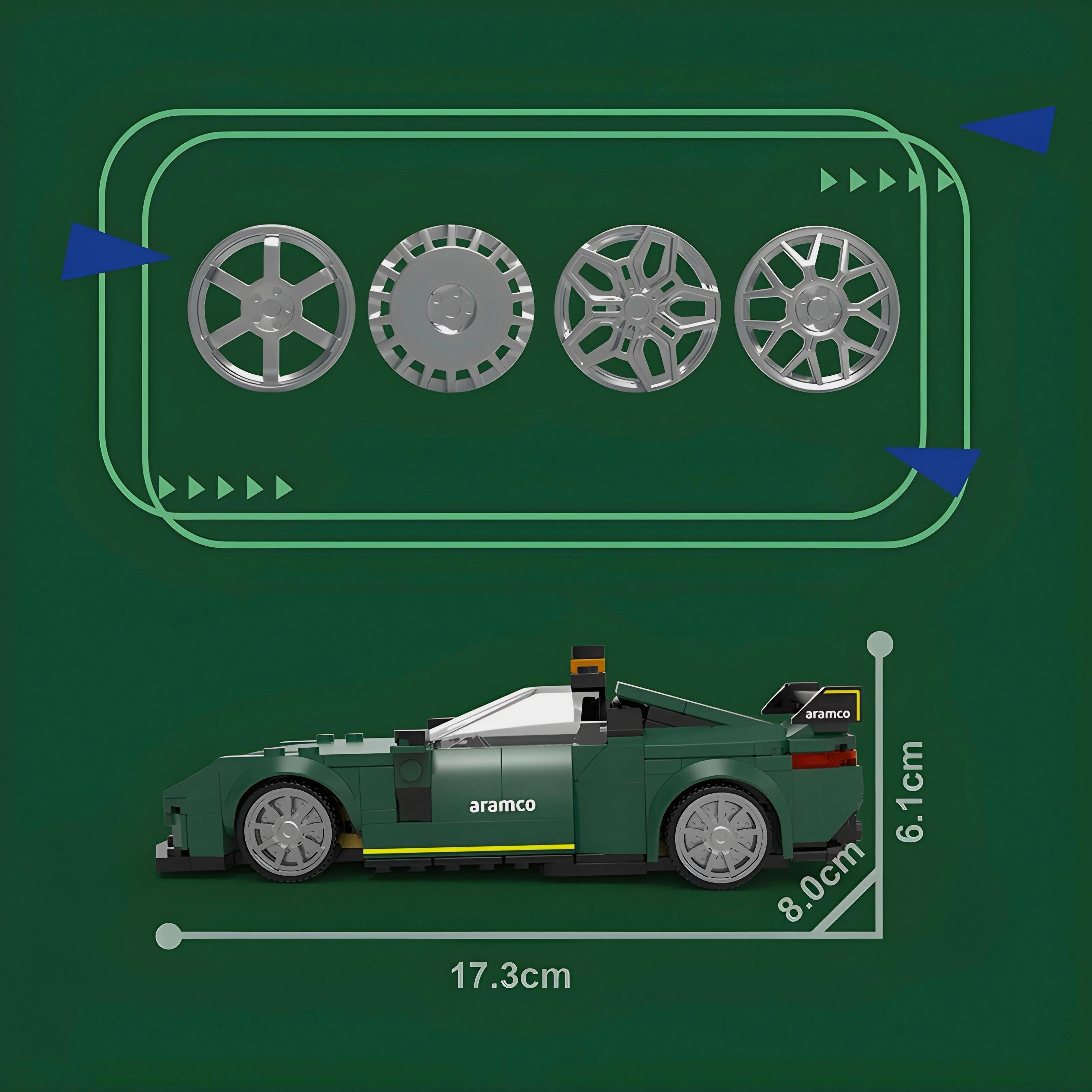 BRITISH F1 SAFETY CAR | 352PCS