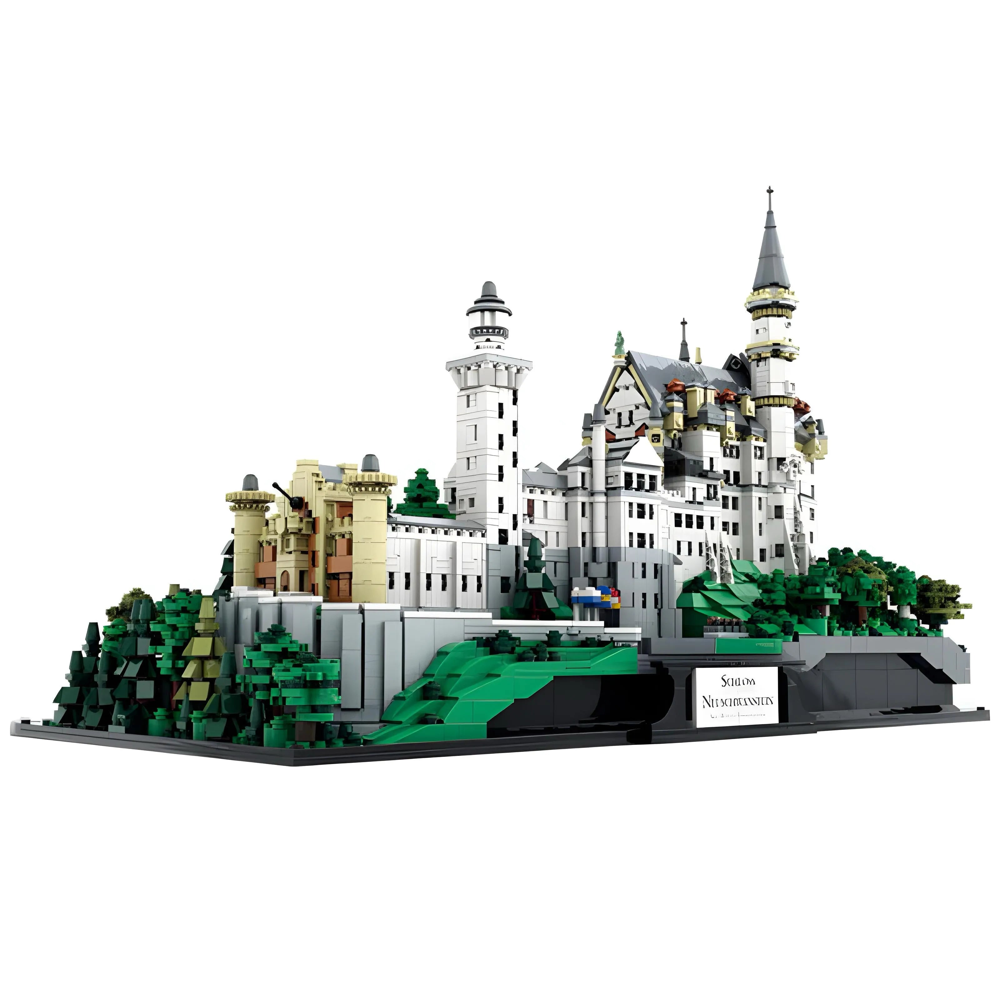 CHÂTEAU DE NEUSCHWANSTEIN | 7438 PIÈCES