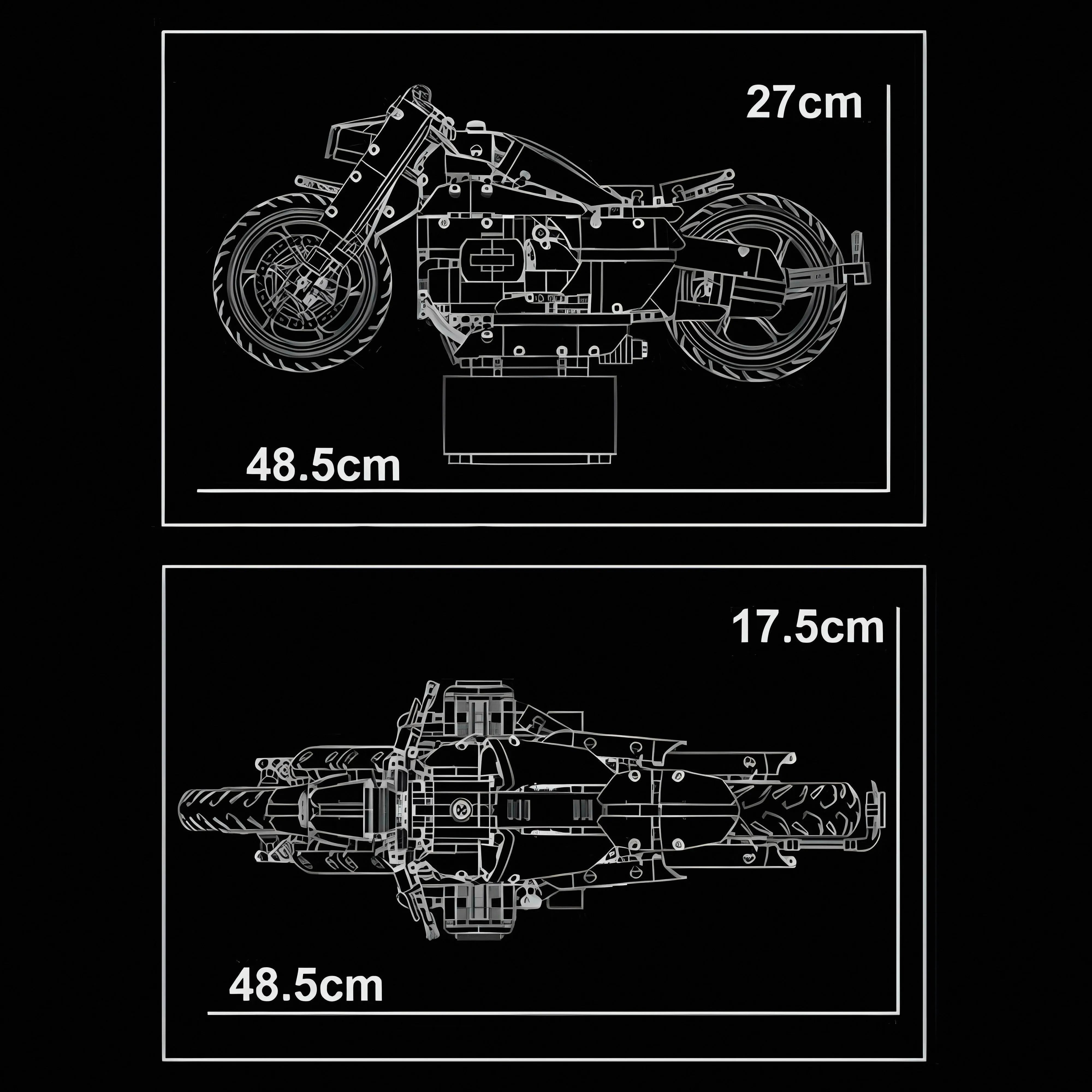 Vélo de route musculaire R18 | 1672 pièces