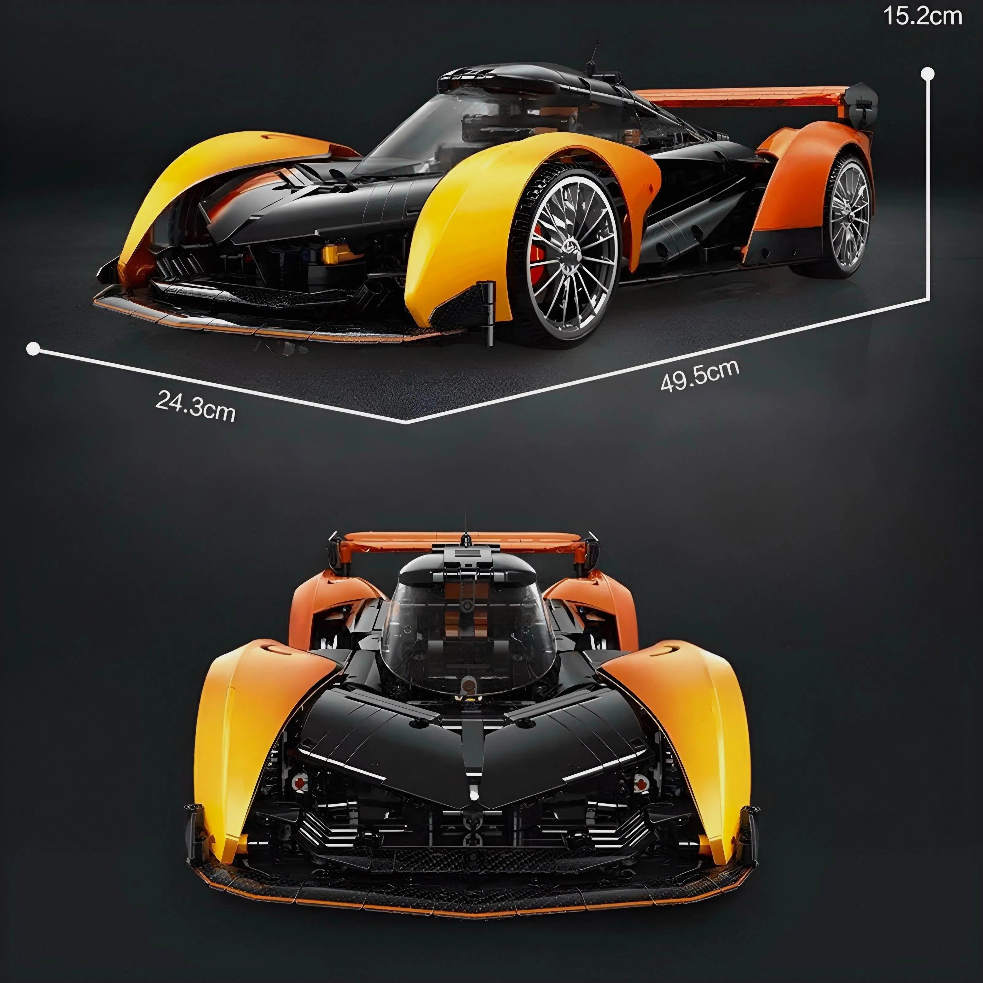 L'HYPERCAR BRITANNIQUE ULTIME | 2136PCS