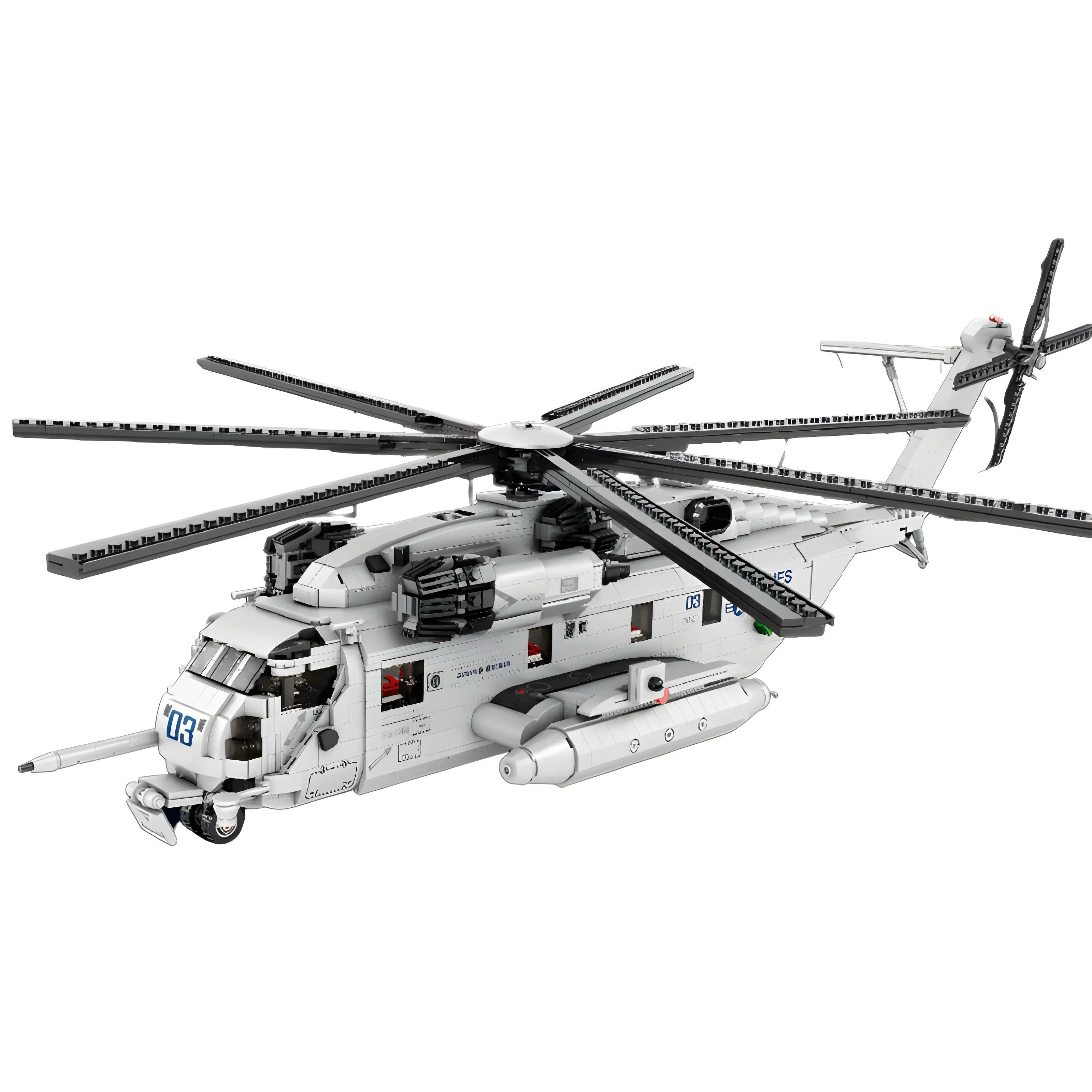 CH-53 TRANSPORTHUBSCHRAUBER | 2192 TEILE