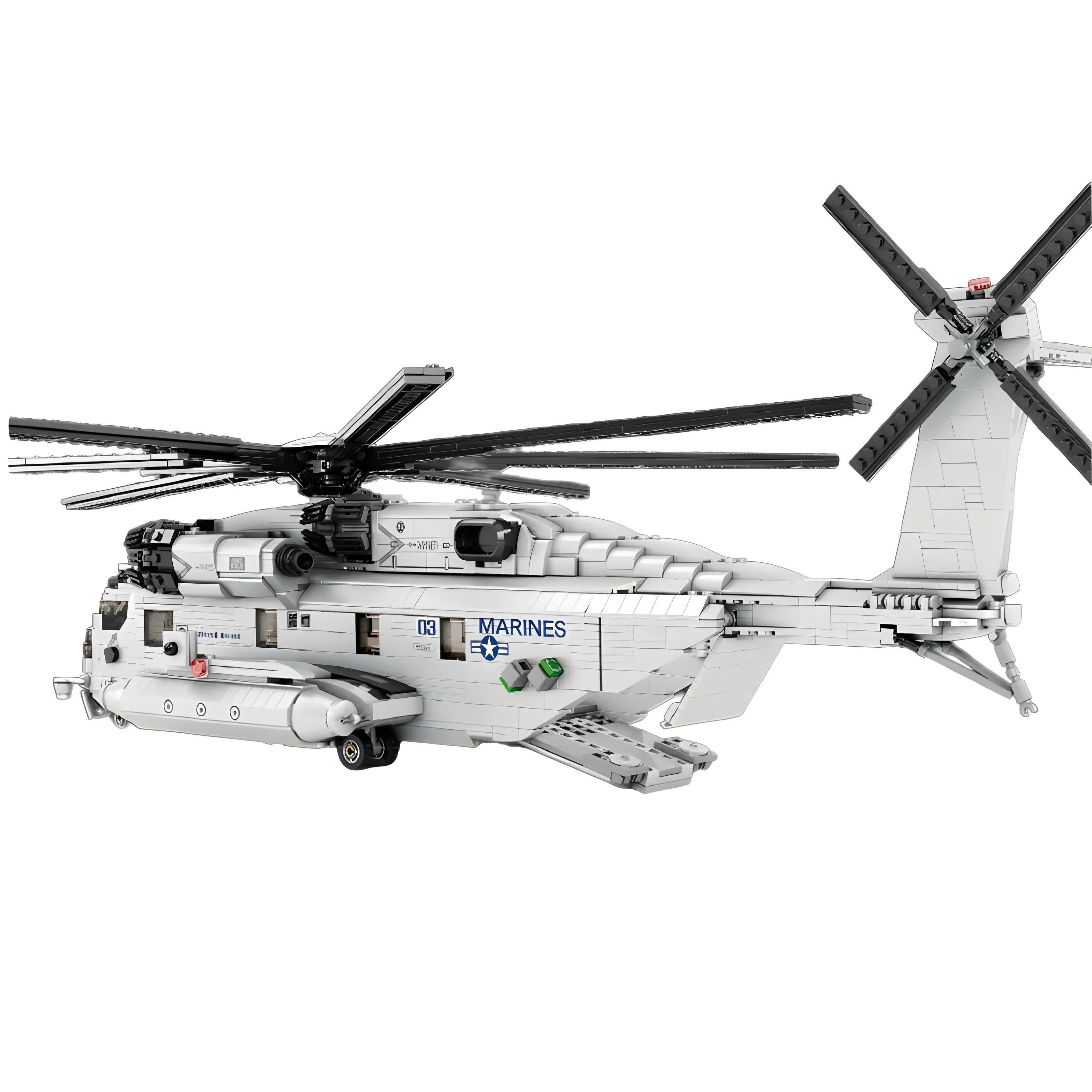 HÉLICOPTÈRE DE TRANSPORT CH-53 | 2192 PIÈCES