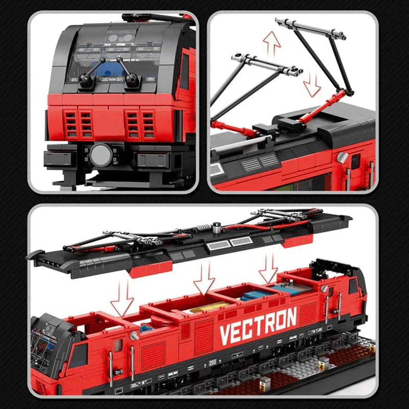 VECTRON ELEKTRISCHE LOKOMOTIVE | 1888 STÜCK