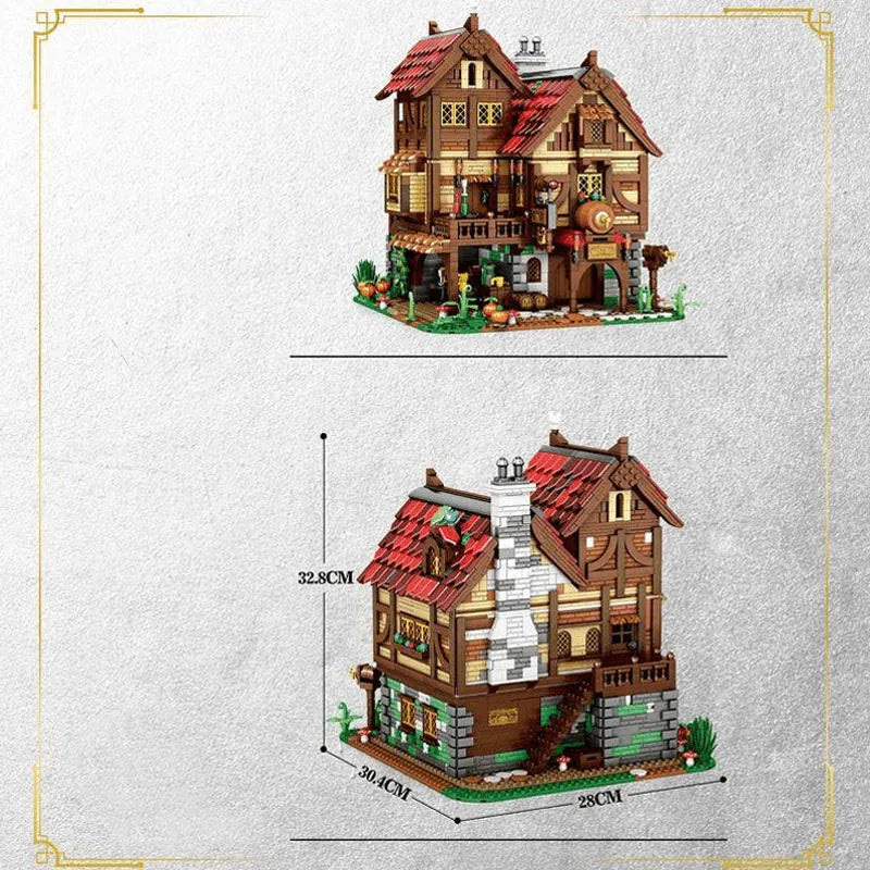 BISTRO ET TAVERNE MÉDIÉVAL | 2831PCS