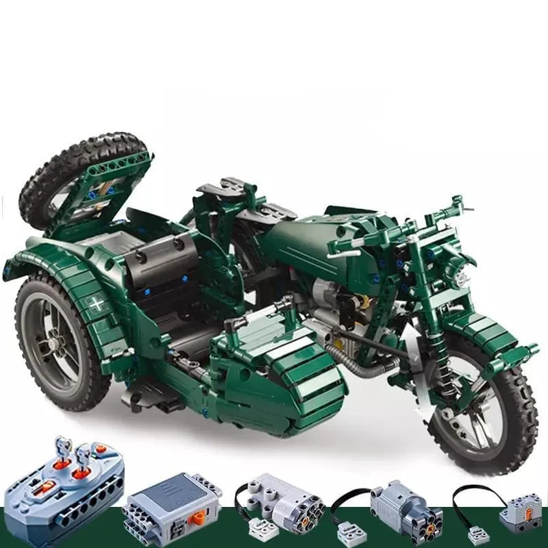 REMOTE CONTROLLED SIDECAR MOTORCYCLE | 629PCS