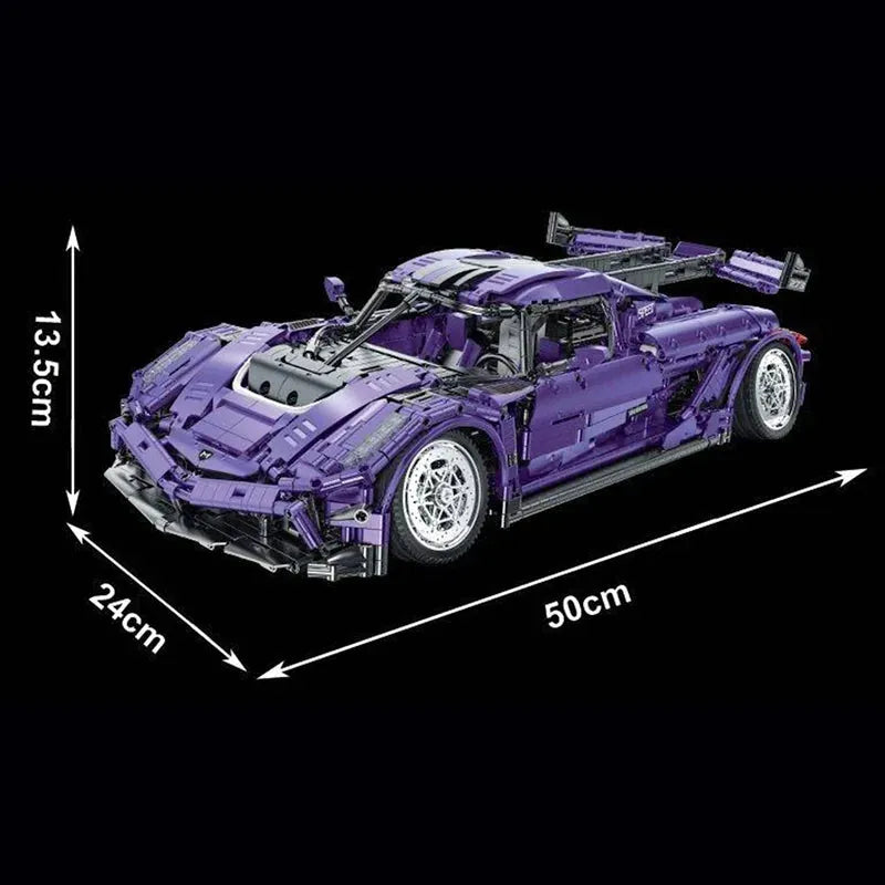 SCHWEDISCHES HYPERCAR MIT SCHLAG | 2860 STÜCK