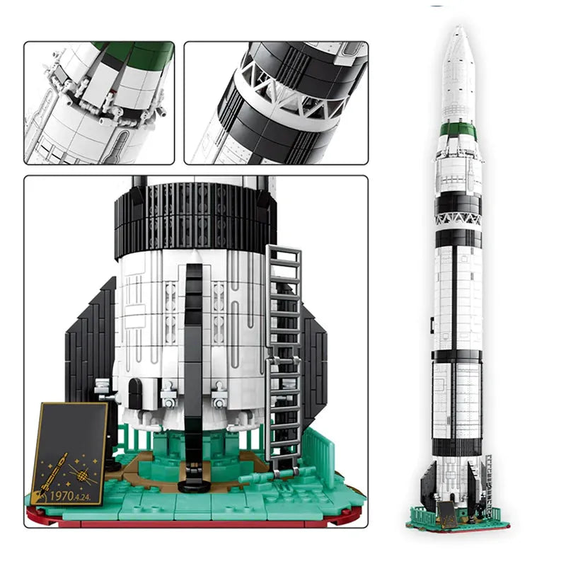 LANCEMENT DU DONG FANG HONG CZ-1 | 2146 PIÈCES 